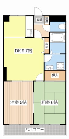 ルミナス２１の物件間取画像